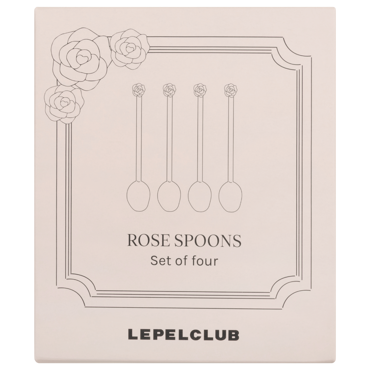 Geschenk-Upgrade: Lepelclub Löffelset - Rosé Löffel