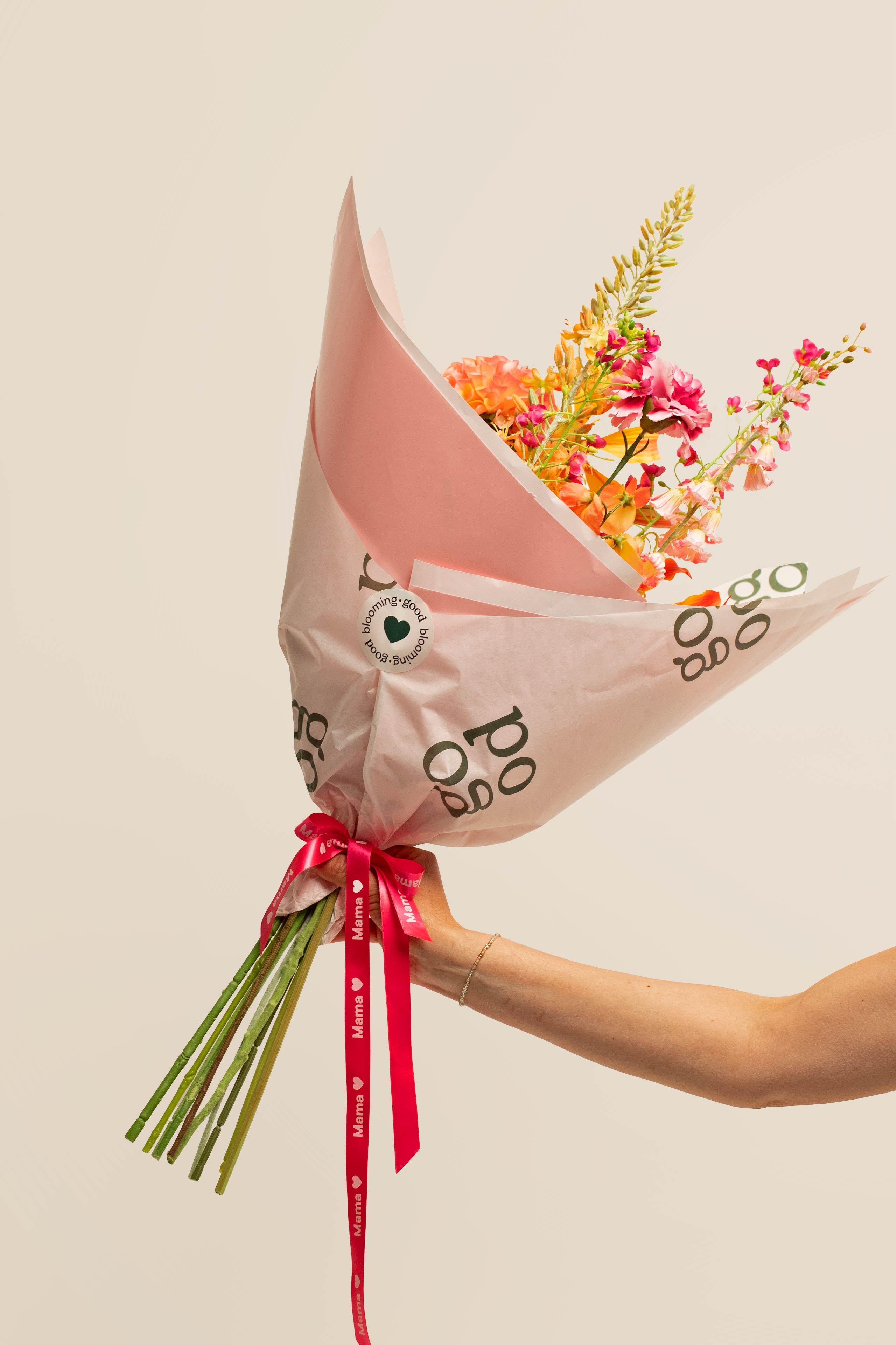Muttertags-Geschenkverpackung – Mit Band, Umschlag & Karte und luxuriöser Verpackung